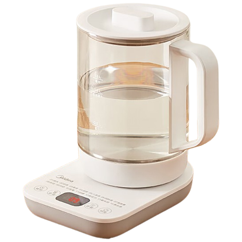 美的电热水壶1.2L智能全自动多段控温热水壶MK-YS15E107