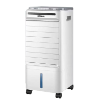 康佳(KONKA)空调扇制冷风扇家用单冷型水冷风机冷气扇移动小空调 智能遥控豪华加大款