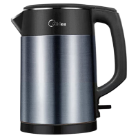 美的电水壶1.5L大容量304不锈钢智能温控烧水壶MK-HJ1511