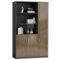 铭思达书柜展示柜三门A款台