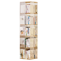 华立伟旋转书架展示架五层组