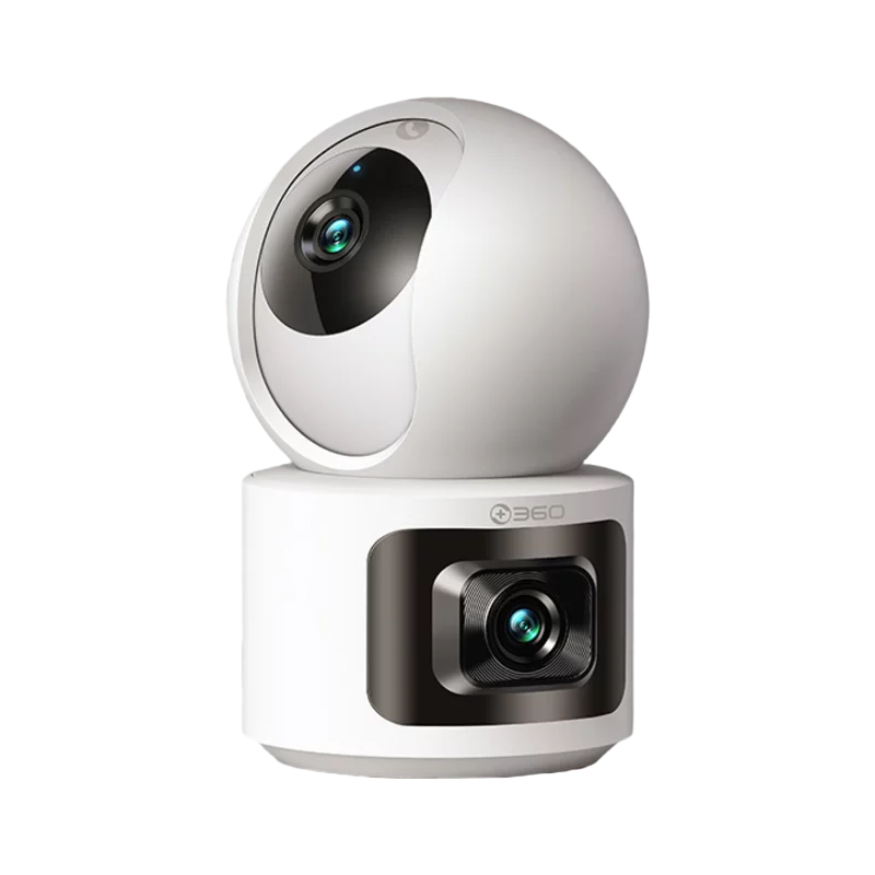 360摄像机双镜头多画面手机远程监控室内360度高清画质