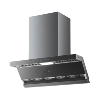 [政府补贴]美的油烟机AK5MAX顶侧一体跨界双腔 烟灶联动26m³大吸力1100Pa变频 超薄抽油烟机 [高温蒸汽洗]