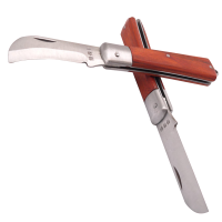 BR勃瑞/直刃木柄电工刀/BR-113/把