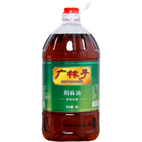 广林子清香压榨胡麻油 亚麻籽油5L