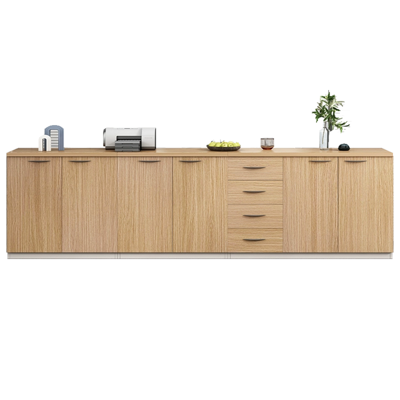 班龙办公矮柜六门四抽台