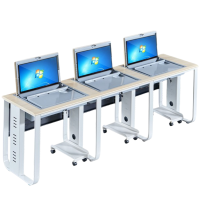 铭羽洋蝴蝶腿电脑桌2400*600*750mm张