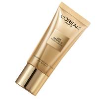 欧莱雅防晒乳金致臻颜奢养粉妍防晒隔离霜遮瑕三合一防晒乳30ml