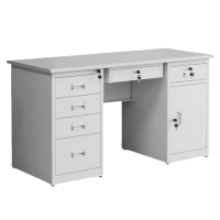 攸形钢制学习桌140*70*75cm张