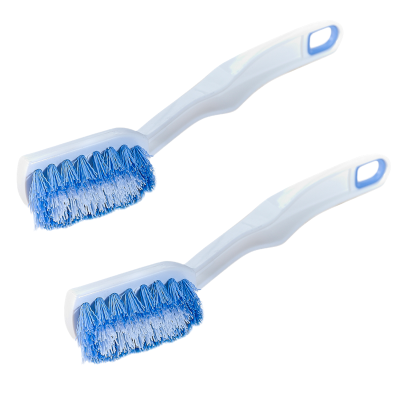 茶花 通用鞋刷 2个装(24.0*3.5*4.5cm)*2/套