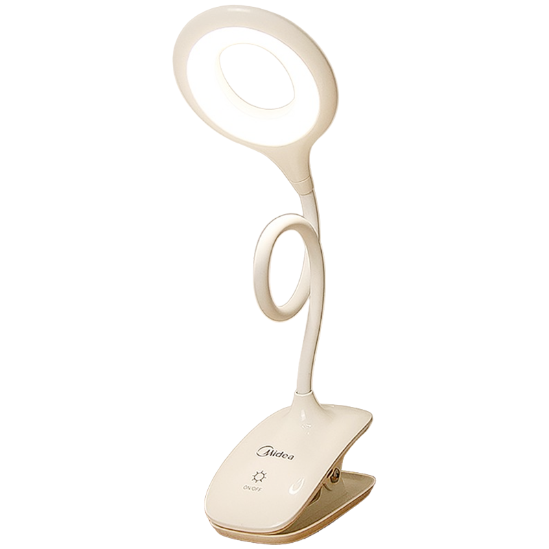 美的LED充电台灯阅读灯书桌夹式台灯MTD4.5-M/K-07