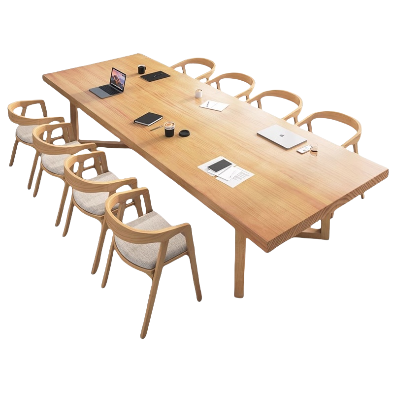 悦兴诚会议桌一桌八椅280*120*75 CM套
