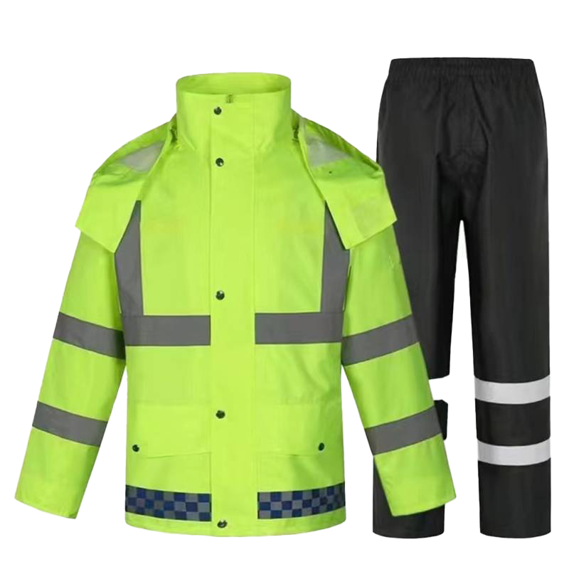 三人居分体雨衣户外防汛雨衣雨裤套装SRJZY002/套