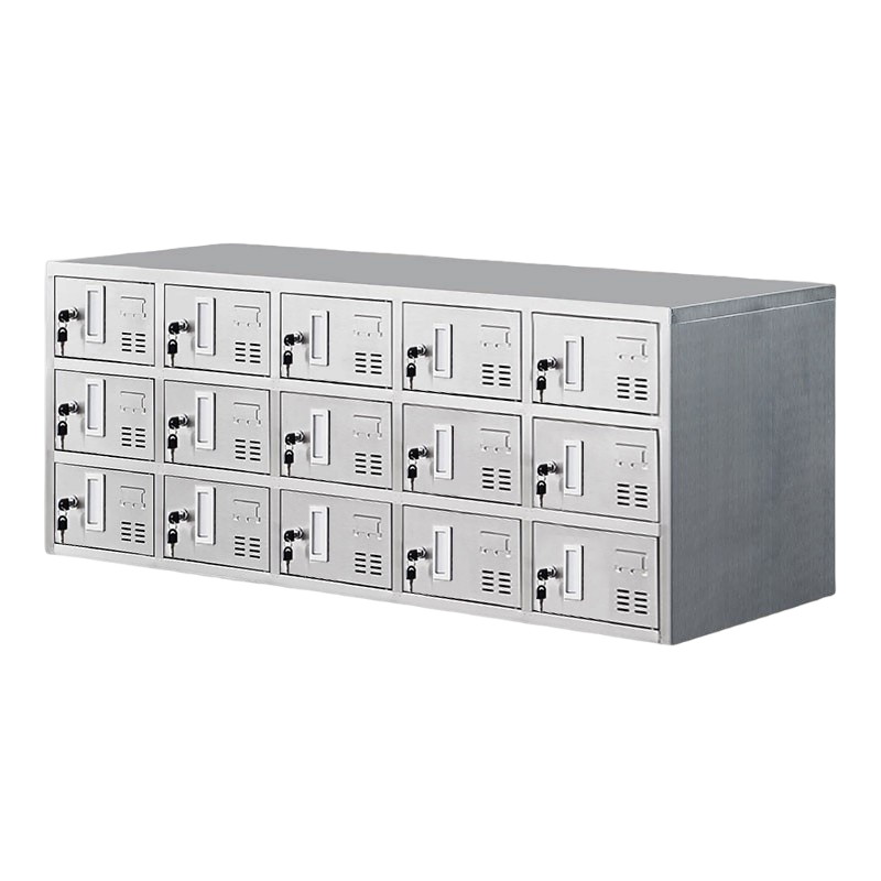 宜掌柜 不锈钢鞋柜 304双面30门(带门款) 个