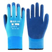 盛港秋冬季保暖手套室内外物流搬运车间工作建筑汽修加厚耐磨防寒手套 工业防护 SG-988 120双