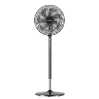 荣事达电风扇家用立式平面摇头大风力轻音地扇宿舍节能卧室落地扇可伸缩2.7米遥控款