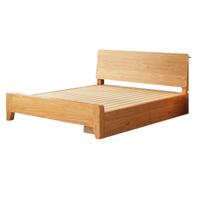 华立伟木质床1.5米张