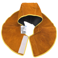 约盾 牛皮电焊披肩防护帽 YD8901/顶