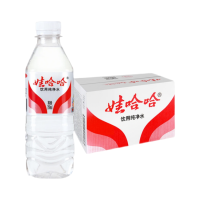 娃哈哈纯净水350ml*24瓶整箱便携装饮用水非矿泉水特价