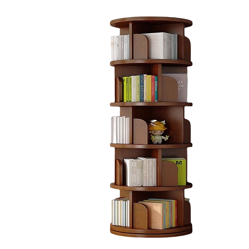 鑫龙悦旋转书架五层 个