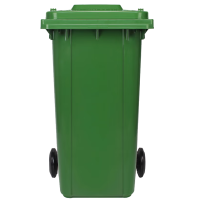 嘉众忆 120L加厚挂车带轮带盖垃圾箱 460*510*920 JZY-BH179 个