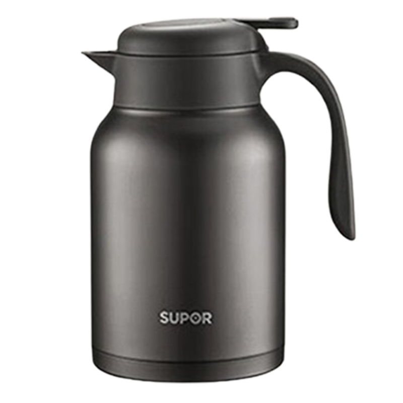 苏泊尔保温壶1.6L真空暖水瓶茶水分离KCV16BZ50(颜色随机)