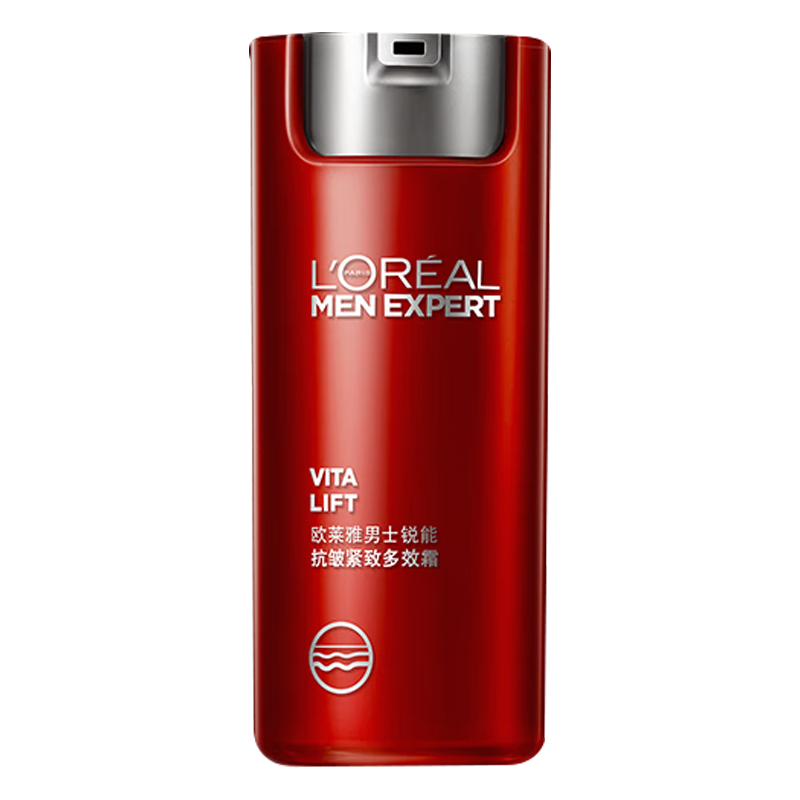 欧莱雅面霜锐能抗皱紧致保湿润肤男士多效霜50ml