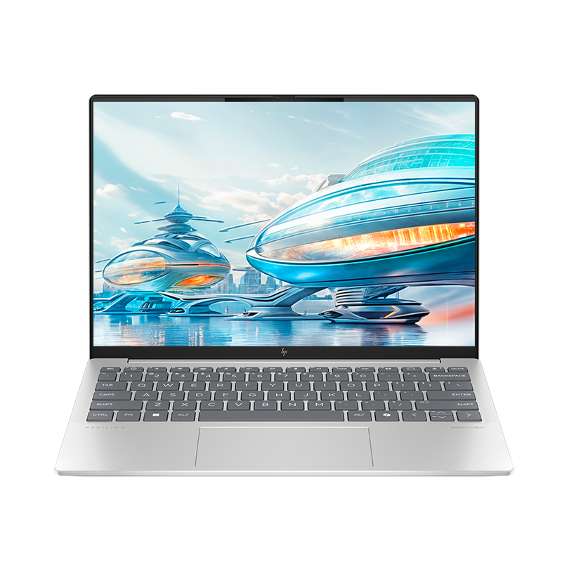 惠普HP 星BookPro13 笔记本电脑13-bg0070AU轻薄便携R5-8640U/16G/512GB/2.5K IPS/Wifi6E/Win11/银