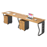 晨磊 办公工位 二人位含柜240*60*75cm 套