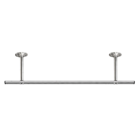 嘉众忆 阳台固定式晾衣杆 25*120cm JZY-YJ10 个