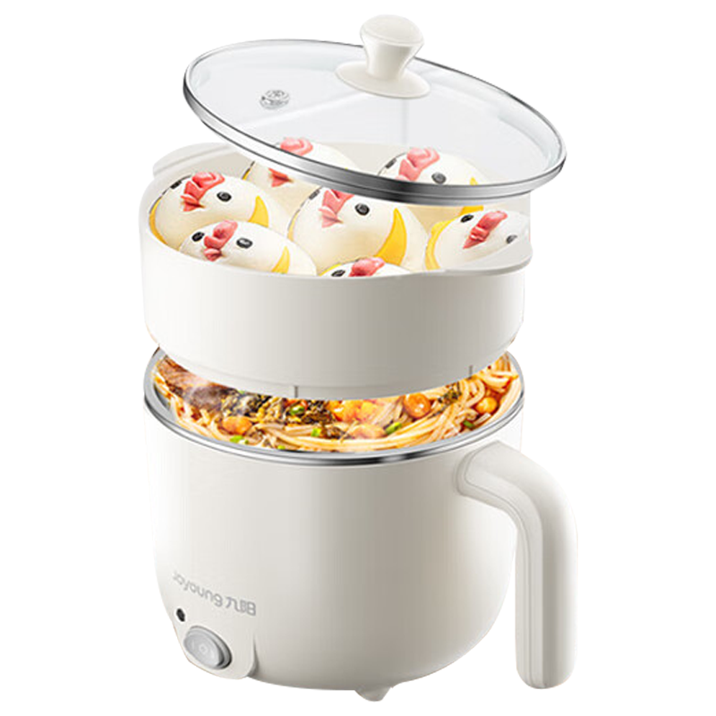 九阳电煮锅1.5L迷你一体式多功能锅F-15Z605B