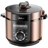 美的电饭煲5L双胆家用智能预约电高压饭煲MMY-YL50M132