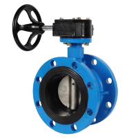 冰城同祥 涡轮法兰蝶阀 DN100 台