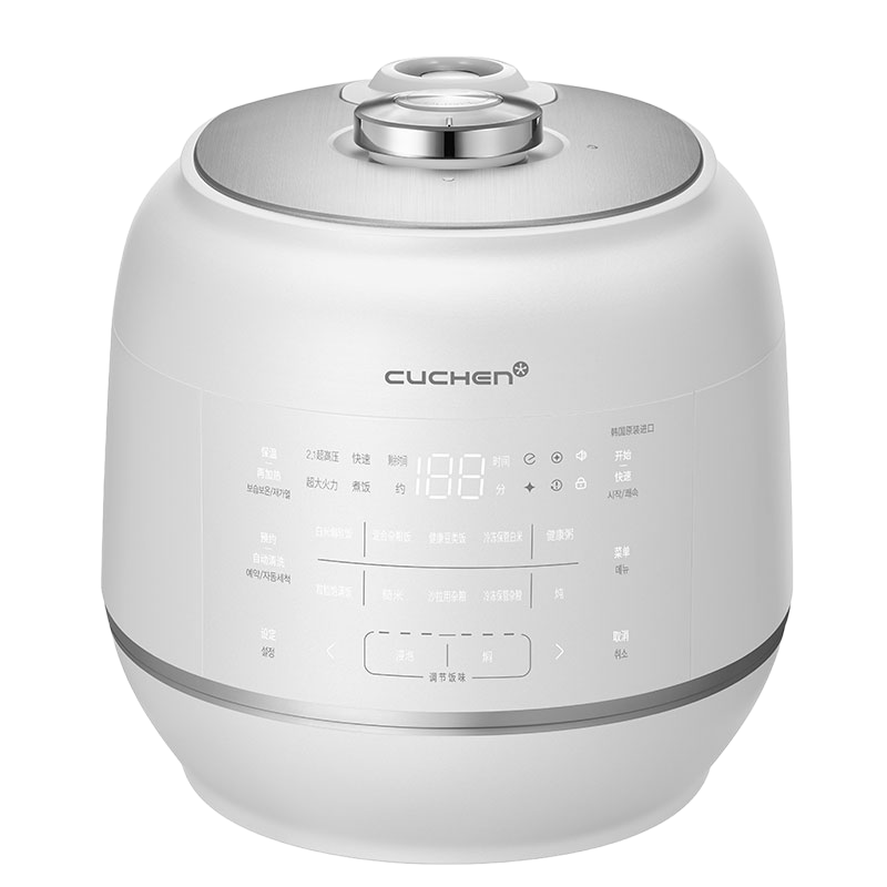 CUCHEN酷晨韩国进口IH电饭煲5升2.1倍超高压 浸泡/焖功能电饭锅