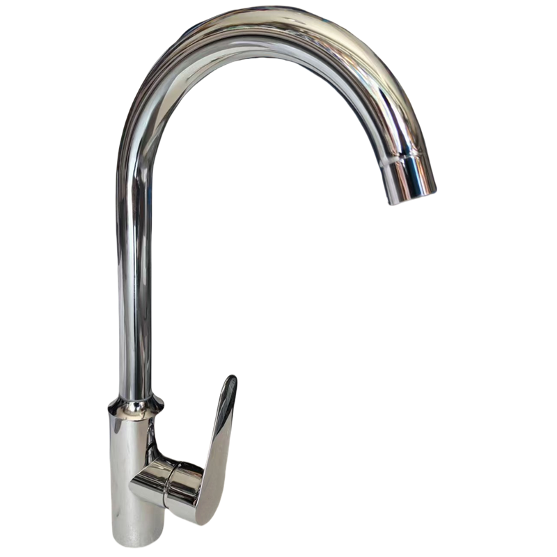 DXP 单孔冷热菜盆大弯水龙头 洗菜盆 个