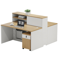 烁恒职员桌1.2m含柜椅套