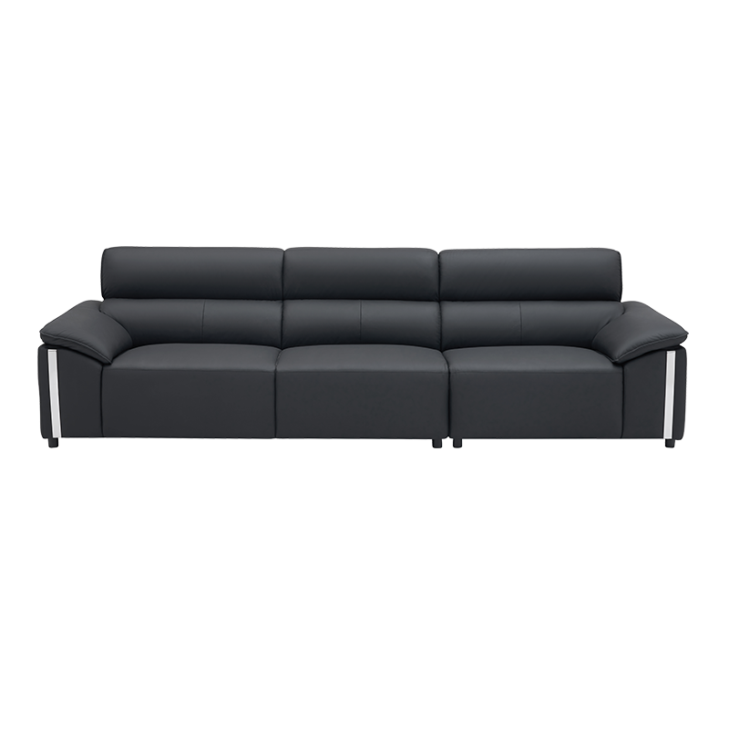 左右大黑牛真皮沙发现代简约客厅轻奢头层牛皮中小户型家具DZY6050