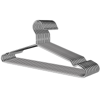 嘉众忆 400mm不锈钢挂衣架(一组10个) JZY--YJ11 组