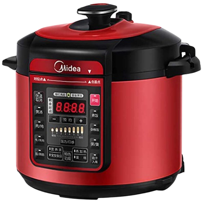 美的电饭煲5L大容量智能预约多功能双胆高压锅MY-QC50A5