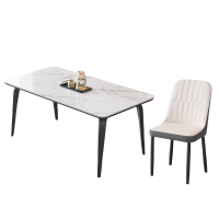 鑫龙悦餐桌 1.3米含四椅 套