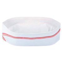 艺龄 无纺布厨师帽船帽 295*100mm/顶