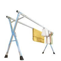 静科晾衣架双杆2米个