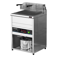 芙伦特炸锅商用 双缸油炸炉机炸鸡油锅立式 电炸锅 FLT-GT-DZL