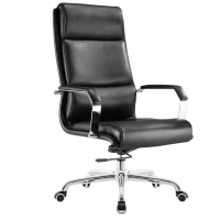 烁恒老板椅头层牛皮把