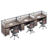 悦兴诚办公桌含柜360*60*110cm套