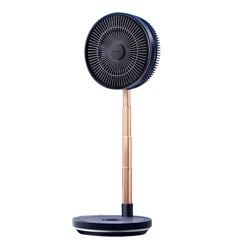 艾美特(Airmate)落地扇无线折叠充电款落地扇便携户外风扇强大风力智能遥控 带夜灯 10寸折叠扇CM-RD20蓝