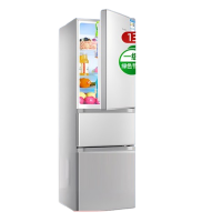 荣事达(Royalstar)冰箱家用小型136202L三门双门租房电冰箱_钛雅灰双门165L