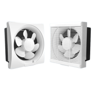 古达百叶换气扇厨房油烟抽风机卫生间排风墙壁窗家用排气扇强力