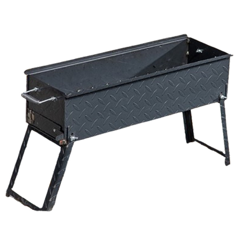 闪电客烧烤炉子家用烤肉串露营户外花纹钢摆摊加厚商用便携碳烤木炭架子