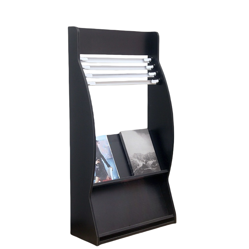 蕃蒂资料架黑色个